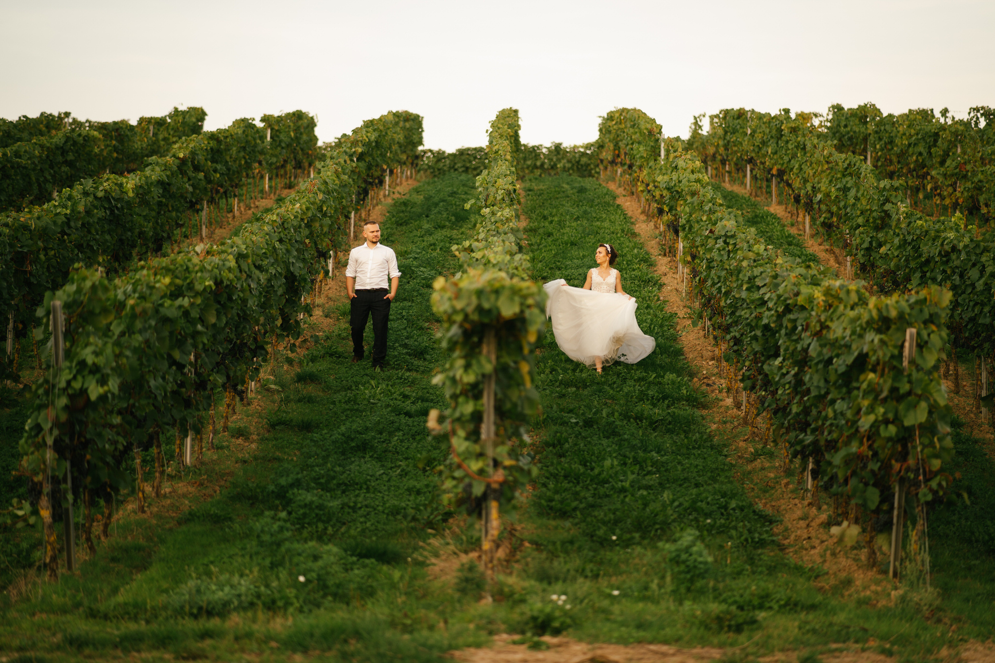 sesja w winnicy Turnau