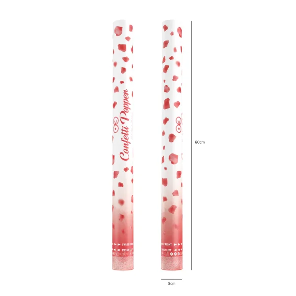 konfetti czerwone płatki róż